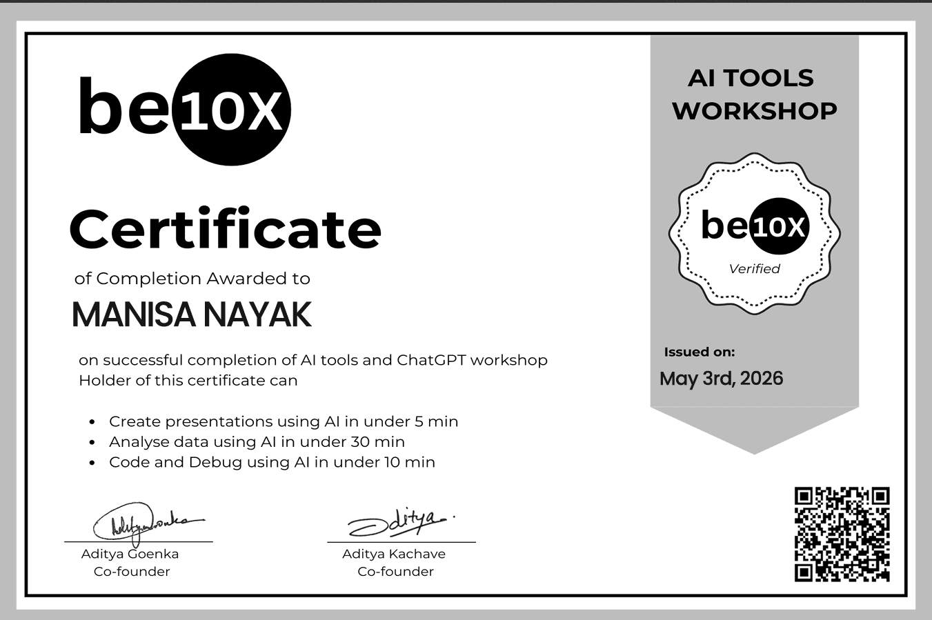 AI Tools Workshop