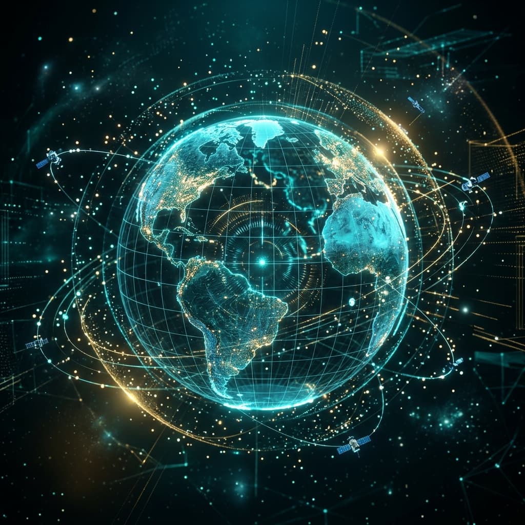 3D Holographic Globe
